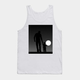 REACHING FOR MOON Tank Top